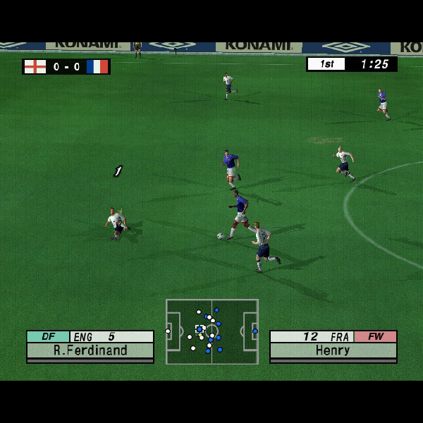 
                                      実況ワールドサッカー2002｜
                                      コナミ｜                                      プレイステーション2 (PS2)                                      のゲーム画面