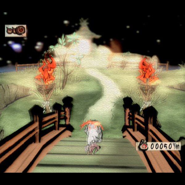 
                                      大神｜
                                      カプコン｜                                      プレイステーション2 (PS2)                                      のゲーム画面