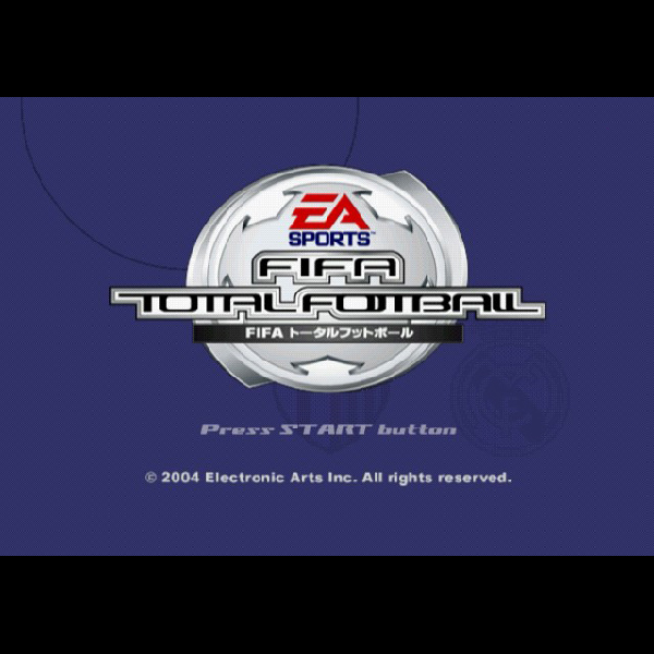 
                                      FIFAトータルフットボール(EA SPORTS)｜
                                      エレクトロニック・アーツ｜                                      プレイステーション2 (PS2)                                      のゲーム画面