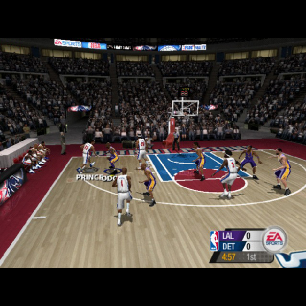 
                                      NBAライブ2005(EA SPORTS)｜
                                      エレクトロニック・アーツ｜                                      プレイステーション2 (PS2)                                      のゲーム画面