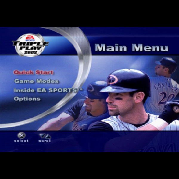 
                                      トリプルプレイ2002 メジャーリーグベースボール(EA SPORTS)｜
                                      エレクトロニック・アーツ｜                                      プレイステーション2 (PS2)                                      のゲーム画面