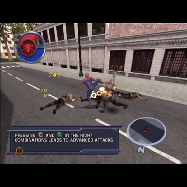 
                                      スパイダーマン2(タイトーベスト)｜
                                      タイトー｜                                      プレイステーション2 (PS2)                                      のゲーム画面