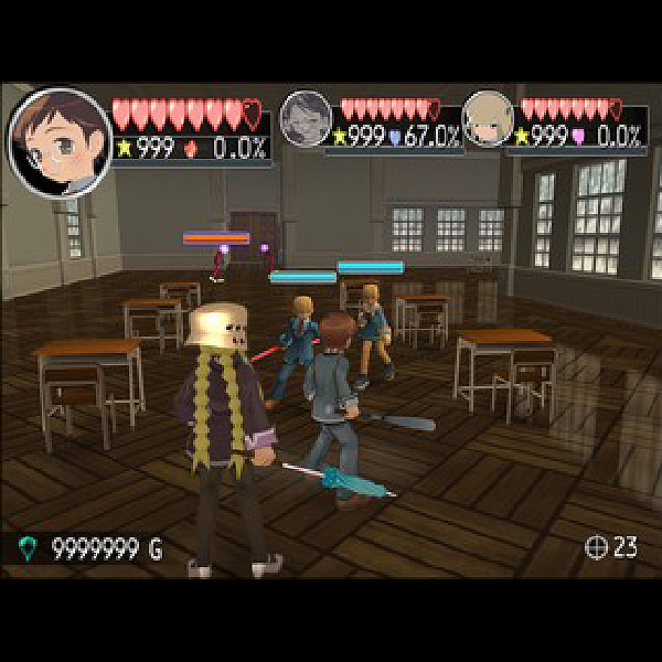 
                                      くじびきアンバランス 会長お願いすま〜っしゅファイト☆｜
                                      マーベラス｜                                      プレイステーション2 (PS2)                                      のゲーム画面