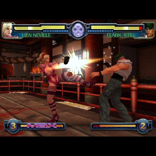 
                                      KOF マキシマムインパクト マニアックス｜
                                      SNK｜                                      プレイステーション2 (PS2)                                      のゲーム画面