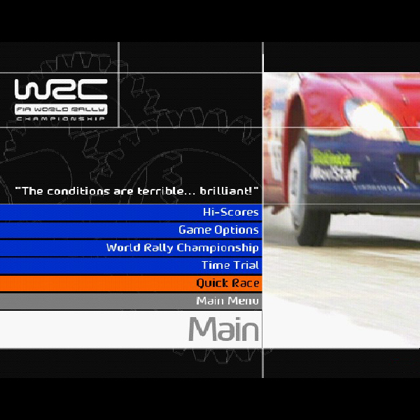 
                                      WRC3｜
                                      スパイク｜                                      プレイステーション2 (PS2)                                      のゲーム画面