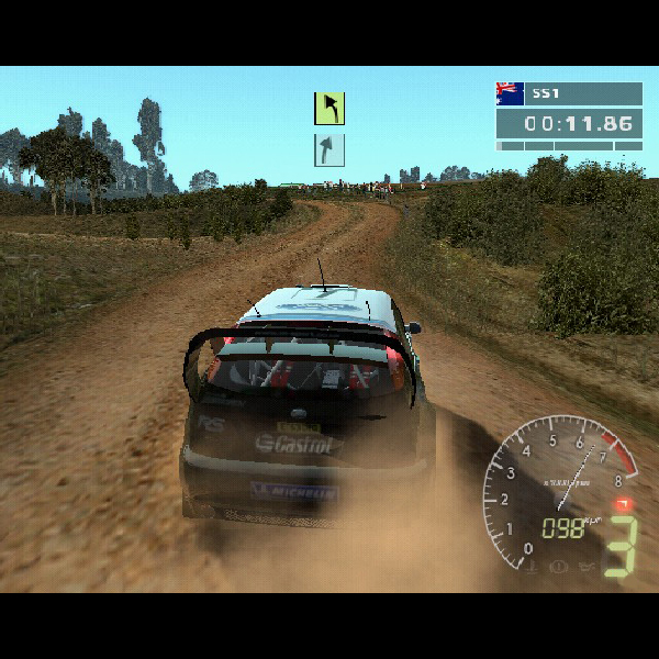 
                                      WRC4｜
                                      スパイク｜                                      プレイステーション2 (PS2)                                      のゲーム画面