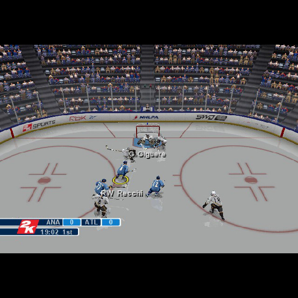 
                                      NHL 2K9｜
                                      スパイク｜                                      プレイステーション2 (PS2)                                      のゲーム画面