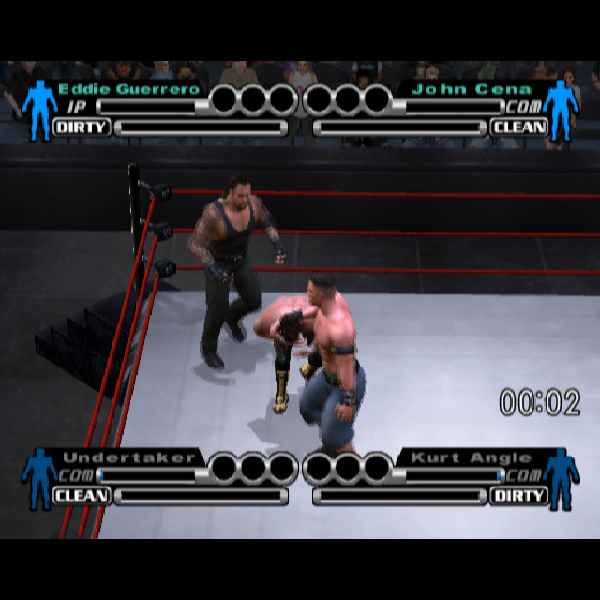 
                                      エキサイティングプロレス6 SMACKDOWN! VS RAW｜
                                      ユークス｜                                      プレイステーション2 (PS2)                                      のゲーム画面