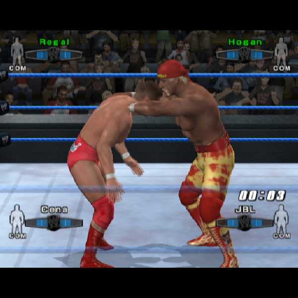 
                                      エキサイティングプロレス7 SMACKDOWN! VS RAW 2006｜
                                      ユークス｜                                      プレイステーション2 (PS2)                                      のゲーム画面