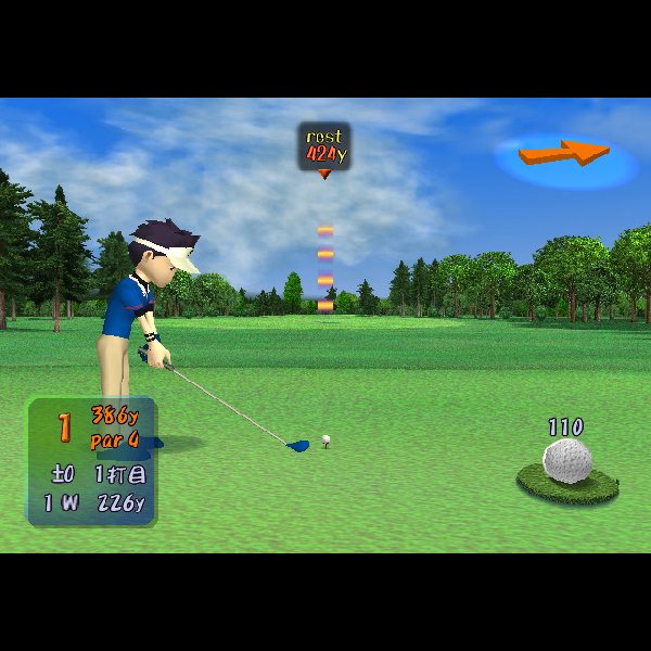 
                                      ゴルフルGOLF｜
                                      アートディンク｜                                      プレイステーション2 (PS2)                                      のゲーム画面