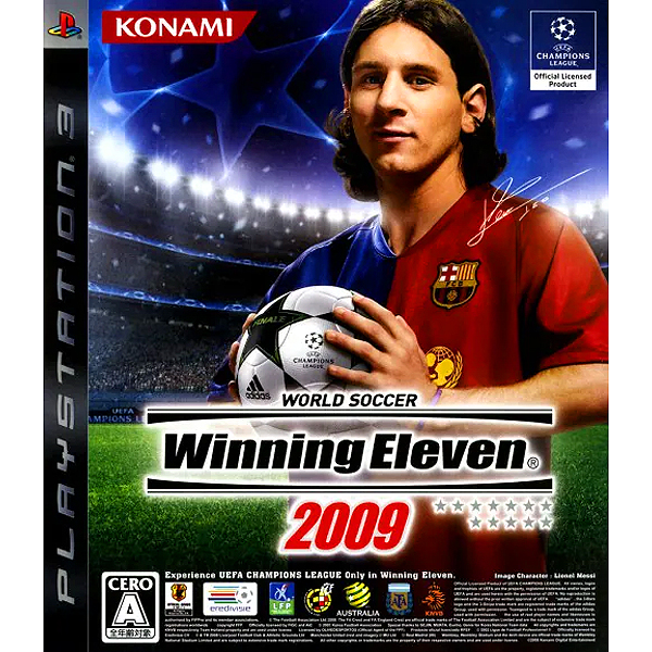 ワールドサッカー <br class=sp>ウイニングイレブン2009のパッケージ